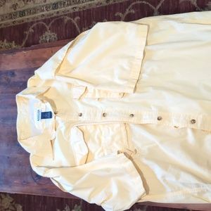 Magellan yellow sports shirt
